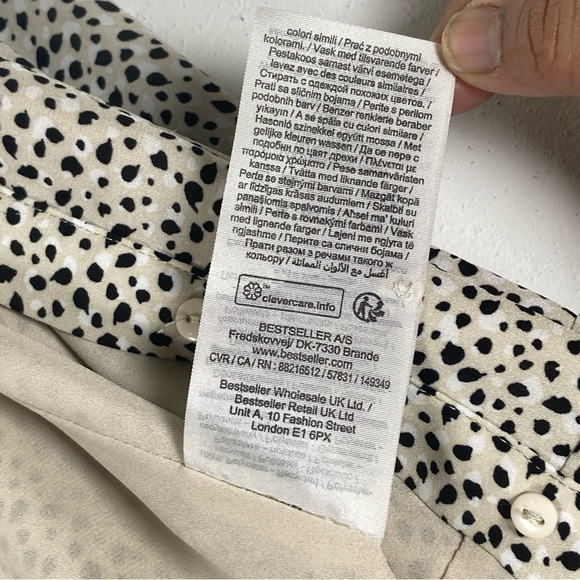 Anthropologie Select Femme Shirt Dress Midi Size 36 Long Sleeve Button UP - Picture 15 of 16